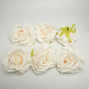 Головки штучних квітів "рози" 6 шт. (Ø 11 см.) 93068