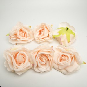 Головки штучних квітів  "рози" 6 шт. (Ø 11 см.) 93067