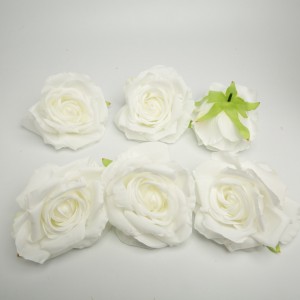 Головки штучних квітів "рози" 6 шт. (Ø 11 см.) 93064