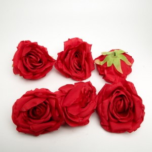 Головки штучних квітів "рози" 6 шт. (Ø 11 см.) 93063