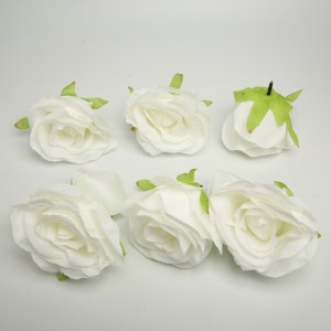 Головки штучних квітів "рози" 6 шт. (Ø 9 см.) 93059