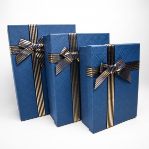 Коробки подарункові 3 шт. 6-5618 Коробки подарункові 3 шт. 6-5618