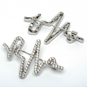 Брошки 6 шт. (4.6 х 3 см.) 6-5923