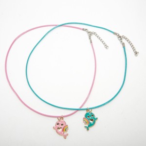 Цепочки з кулонами "6 наборів" (д.45 + 5 см.) 6-5723