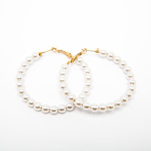 Сережки нарядні (Ø 5 см.) 6-8242 Сережки нарядні (Ø 5 см.) 6-8242