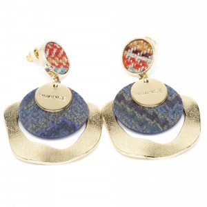 Сережки нарядні (5.5 х 3.5 см.) 6-5083