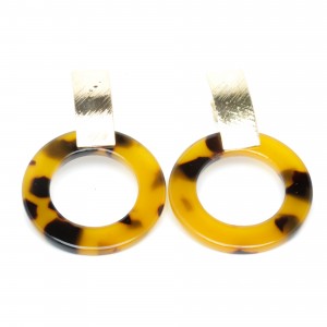 Сережки нарядні (4.5 х 3 см.) 6-5057