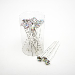 Шпильки з камінням 20 шт. (Ø 6 х 0.6 см.) 6-8175 Шпильки з камінням 20 шт. (Ø 6 х 0.6 см.) 6-8175