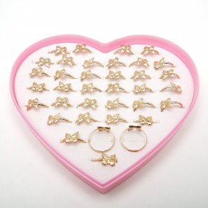 Дитячі перстні "безрозмірні" 36 шт. 6-5578 Дитячі перстні "безрозмірні" 36 шт. 6-5578