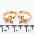 Сережки XUPING Gold "Ø 1.2 х 0.7 см." 515664