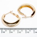 Сережки XUPING Gold "Ø 2.3 х 0.4 см." 515658