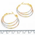 Сережки XUPING Gold "Ø 3.5 см." 515655