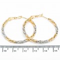 Сережки XUPING Gold "Ø 3.6 х 0.3 см." 515654