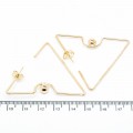 Сережки XUPING Gold "Ø 5 см." 515648