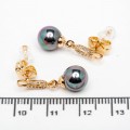 Сережки XUPING Gold "бензиновий" 515643