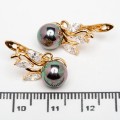 Сережки XUPING Gold "бензиновий" 515641