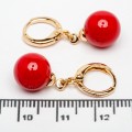 Сережки XUPING Gold "червоний" 515636