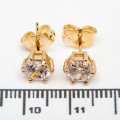 Сережки XUPING Gold (Ø 0.6 см.) 515632