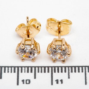 Сережки XUPING Gold (Ø 0.6 см.) 515632