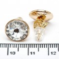 Сережки XUPING Gold "білий" (Ø 1.1 см.) 515609