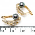 Сережки XUPING Gold "збензиновий" 515605