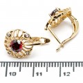 Сережки XUPING Gold "червоний" 515602
