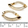 Сережки XUPING Gold (0.6 х 0.4 см.) 515578