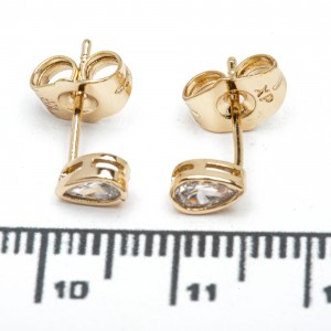 Сережки XUPING Gold (0.6 х 0.4 см.) 515577 Сережки XUPING Gold (0.6 х 0.4 см.) 515577