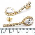 Сережки XUPING Gold (д. 4 см.) 515575