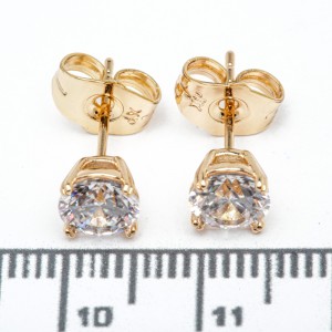 Сережки XUPING Gold (Ø 0.7 см.) 515447 Сережки XUPING Gold (Ø 0.7 см.) 515447