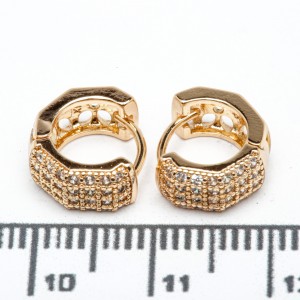 Сережки XUPING Gold (Ø 1 х 0.5 см.) 515445 Сережки XUPING Gold (Ø 1 х 0.5 см.) 515445