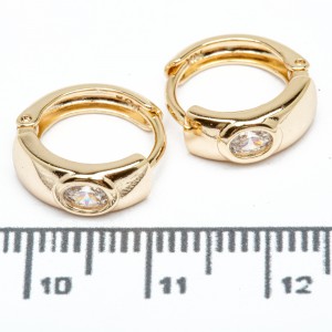 Сережки XUPING Gold (Ø 1.1 см.) 515444 Сережки XUPING Gold (Ø 1.1 см.) 515444