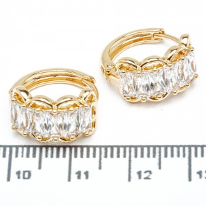 Сережки XUPING Gold (Ø 1.5 х 0.9 см.) 515437 Сережки XUPING Gold (Ø 1.5 х 0.9 см.) 515437