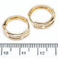 Сережки XUPING Gold (Ø 1.7 х 0.5 см.) 515435