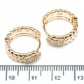 Сережки XUPING Gold (Ø 1.7 х 0.6 см.) 515434