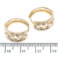 Сережки XUPING Gold (Ø 1.7 х 0.7 см.) 515433