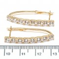 Сережки XUPING Gold (3.2 х 0.4 см.) 515432