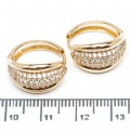 Сережки XUPING Gold (Ø 1.7 х 0.9 см.) 515413