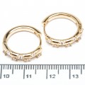 Сережки XUPING Gold (Ø 1.9 х 0.3 см.) 515412