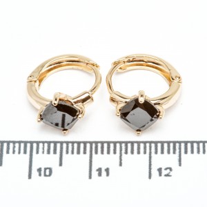 Сережки XUPING Gold "чорний" 515394 Сережки XUPING Gold "чорний" 515394