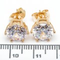 Сережки XUPING Gold (Ø 1 см.) 515380