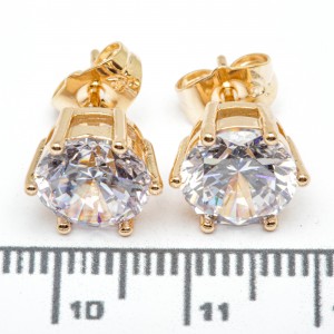 Сережки XUPING Gold (Ø 1 см.) 515380 Сережки XUPING Gold (Ø 1 см.) 515380
