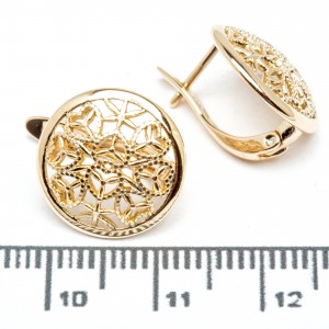 Сережки XUPING Gold (Ø 1.4 см.) 515377 Сережки XUPING Gold (Ø 1.4 см.) 515377