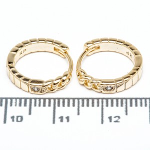 Сережки XUPING Gold (Ø 1.5 см.) 515373
