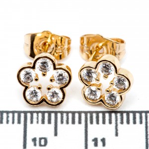 Сережки XUPING Gold "Ø 0.9 см." 515342