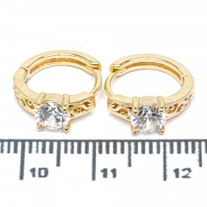 Сережки XUPING Gold "Ø 1.3 см." 515334