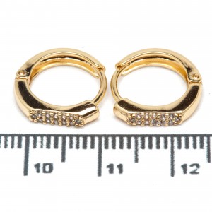 Сережки XUPING Gold "Ø 1.4 х 0.3 см." 515332