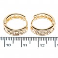 Сережки XUPING Gold "Ø 1.6 х 0.4 см." 515324