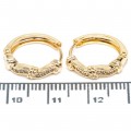 Сережки XUPING Gold "Ø 1.6 х 0.3 см." 515323