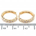 Сережки XUPING Gold "Ø 1.6 х 0.3 см." 515322